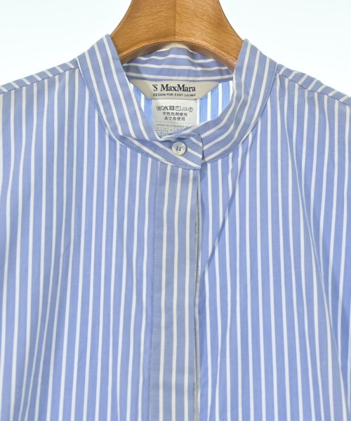'S Max Mara（エス　マックス　マーラ）シャツワンピース 青 サイズ:42(M位) レディース/2200615351414