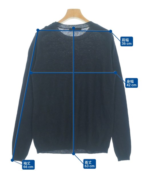 'S Max Mara（エス　マックス　マーラ）ニット・セーター 紺 サイズ:M レディース/2200615351438