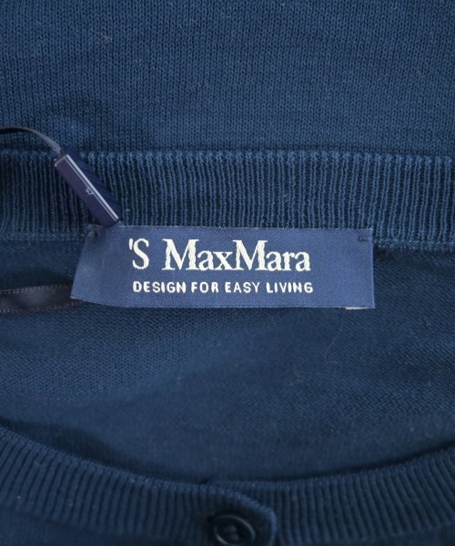 'S Max Mara（エス　マックス　マーラ）カーディガン 紺 サイズ:M レディース/2200615351445