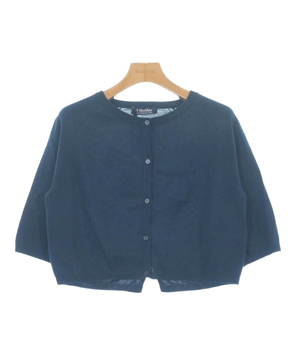 S Max Mara（エス マックス マーラ）カーディガン 紺 サイズ:M