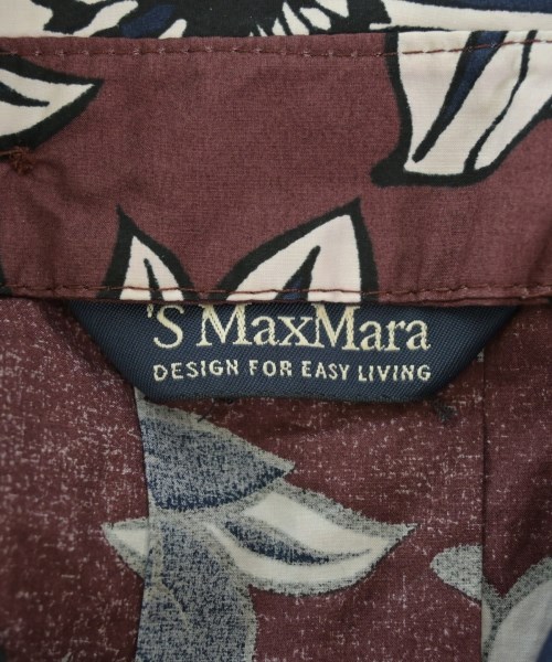 'S Max Mara（エス　マックス　マーラ）シャツワンピース 茶 サイズ:44(L位) レディース/2200631631040