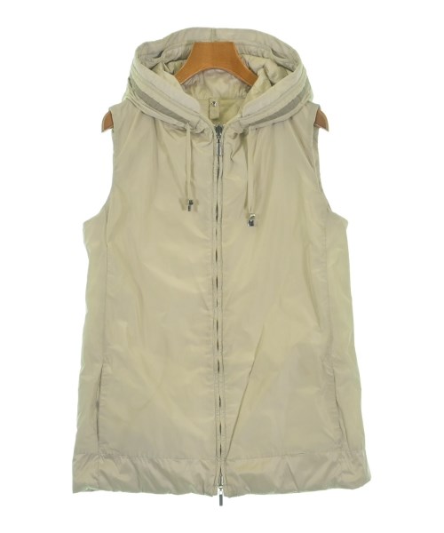 'S Max Mara（エス　マックス　マーラ）ダウンジャケット/ダウンベスト ベージュ サイズ:40(M位) レディース/2200609907085