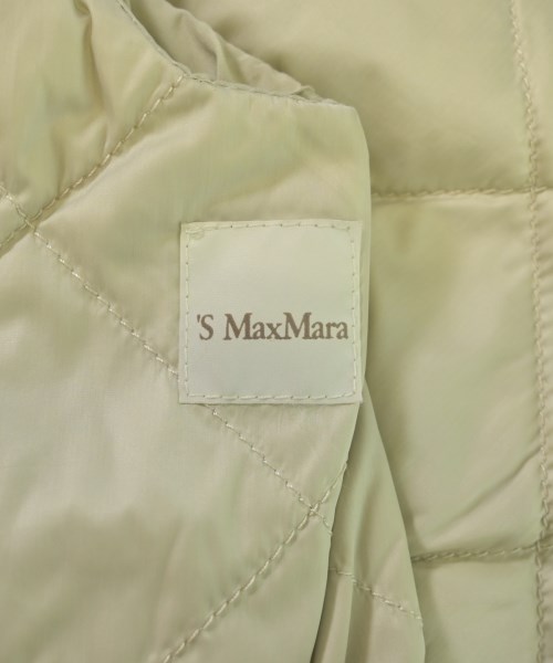 'S Max Mara（エス　マックス　マーラ）ダウンジャケット/ダウンベスト ベージュ サイズ:40(M位) レディース/2200609907085
