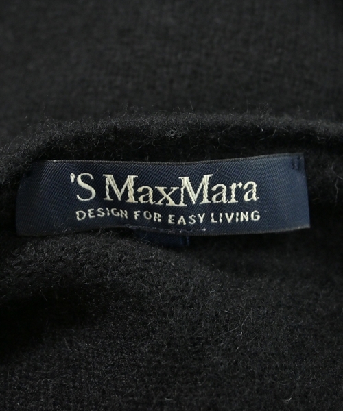 'S Max Mara（エス　マックス　マーラ）ニット・セーター 黒 サイズ:L レディース/2200612601123