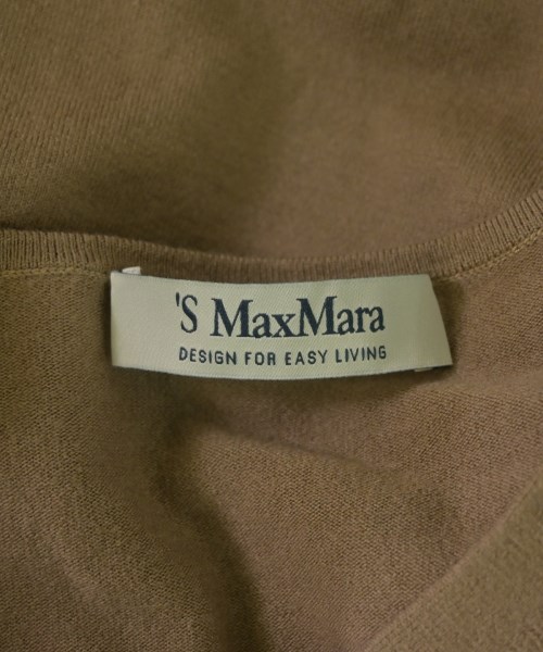 'S Max Mara（エス　マックス　マーラ）ニット・セーター 茶 サイズ:XS レディース/2200619284107