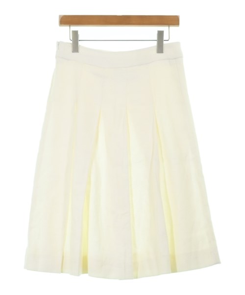 'S Max Mara（エス　マックス　マーラ）ひざ丈スカート 白 サイズ:40(M位) レディース/2200605479159