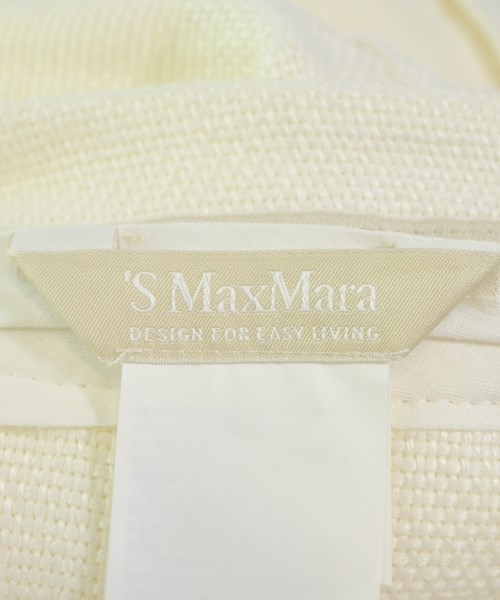 'S Max Mara（エス　マックス　マーラ）ひざ丈スカート 白 サイズ:40(M位) レディース/2200605479159