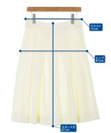 'S Max Mara（エス　マックス　マーラ）ひざ丈スカート 白 サイズ:40(M位) レディース/2200605479159