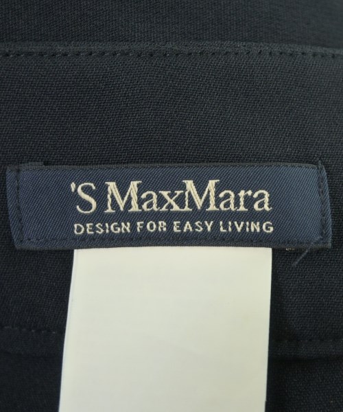 'S Max Mara（エス　マックス　マーラ）ひざ丈スカート 紺 サイズ:38(S位) レディース/2200672554131