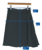 'S Max Mara（エス　マックス　マーラ）ひざ丈スカート 紺 サイズ:38(S位) レディース/2200672554131