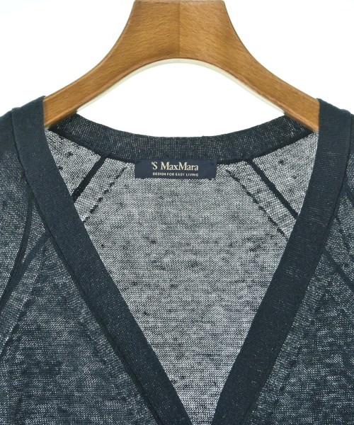 'S Max Mara（エス　マックス　マーラ）カーディガン 紺 サイズ:S レディース/2200680367013