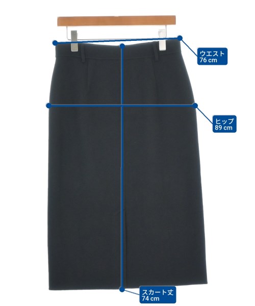 'S Max Mara（エス　マックス　マーラ）ロング・マキシ丈スカート 黒 サイズ:36(XS位) レディース/2200681085190
