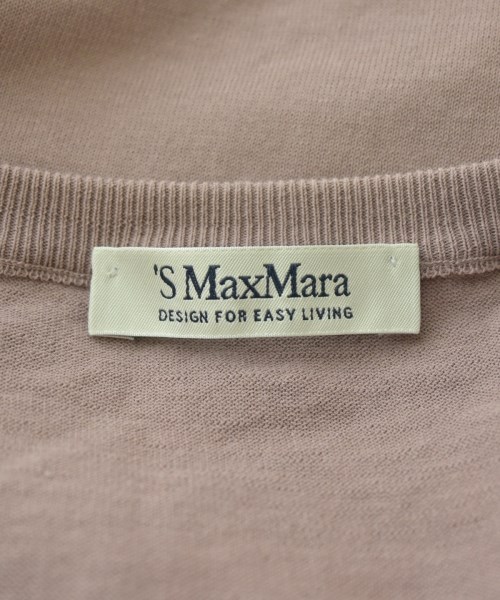 'S Max Mara（エス　マックス　マーラ）カーディガン ピンク サイズ:-(S位) レディース/2200681443099