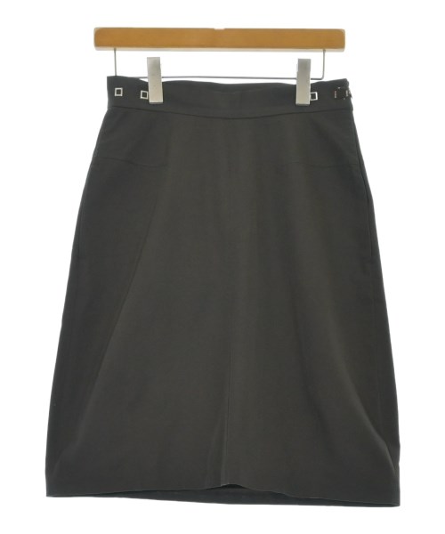 'S Max Mara(エス　マックス　マーラ)ひざ丈スカート 茶 サイズ:40(M位)/2200693688051