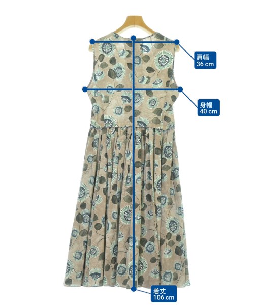 'S Max Mara（エス　マックス　マーラ）ワンピース 茶 サイズ:40(M位) レディース/2200693175193