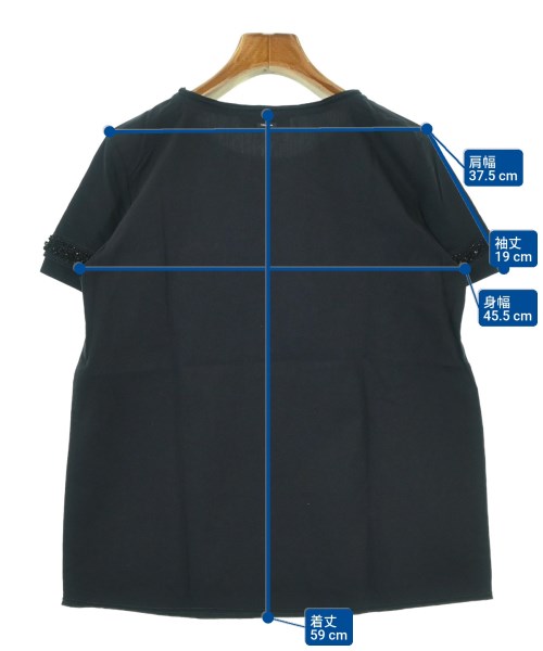 'S Max Mara（エス　マックス　マーラ）ブラウス 紺 サイズ:38(S位) レディース/2200694938070