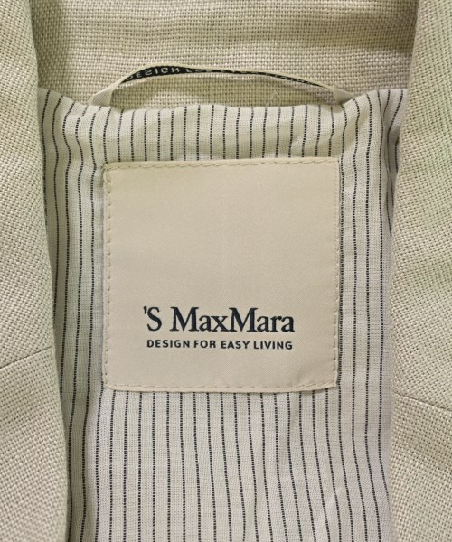 'S Max Mara（エス　マックス　マーラ）ジャケット ベージュ サイズ:42(M位) レディース/2200698544055