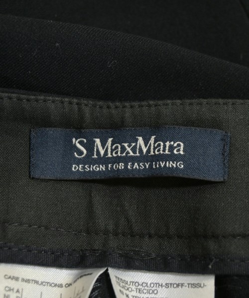 'S Max Mara（エス　マックス　マーラ）スラックス 黒 サイズ:36(XS位) レディース/2200642868190