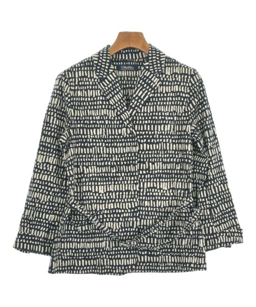 'S Max Mara(エス　マックス　マーラ)カジュアルジャケット 黒 サイズ:38(S位)/2200656344017