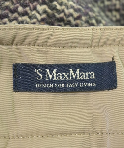 'S Max Mara（エス　マックス　マーラ）ひざ丈スカート 紫 サイズ:38(S位) レディース/2200658722011