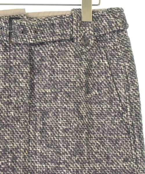 'S Max Mara（エス　マックス　マーラ）ひざ丈スカート 紫 サイズ:38(S位) レディース/2200658722011