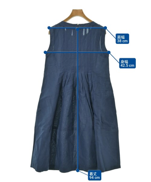 'S Max Mara（エス　マックス　マーラ）ワンピース 紺 サイズ:38(S位) レディース/2200708414019