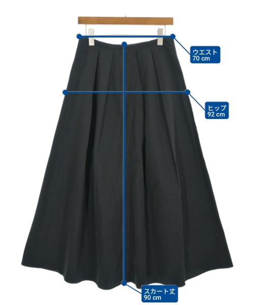 'S Max Mara（エス　マックス　マーラ）ロング・マキシ丈スカート 黒 サイズ:40(M位) レディース/2200710677150