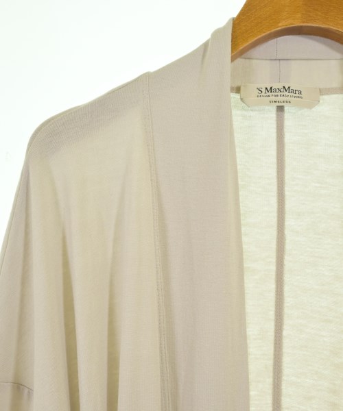 'S Max Mara（エス　マックス　マーラ）カーディガン ベージュ サイズ:F レディース/2200716052029