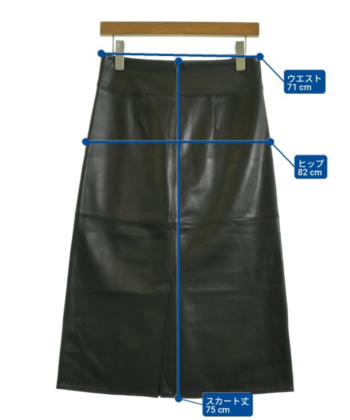 'S Max Mara（エス　マックス　マーラ）ロング・マキシ丈スカート 黒 サイズ:S レディース/2200712480482