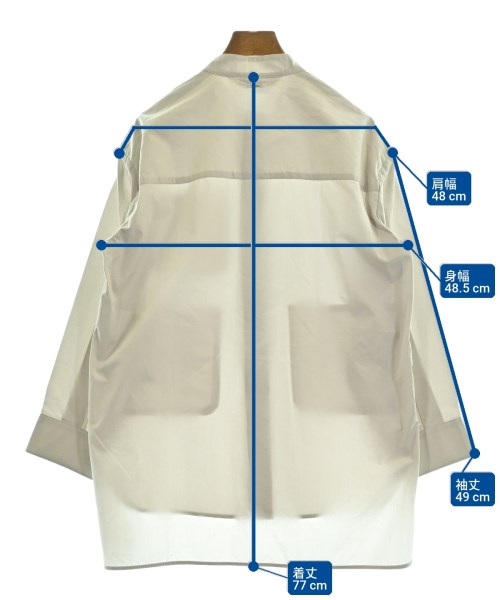 'S Max Mara（エス　マックス　マーラ）カジュアルシャツ グレー サイズ:34(XXS位) レディース/2200716453123