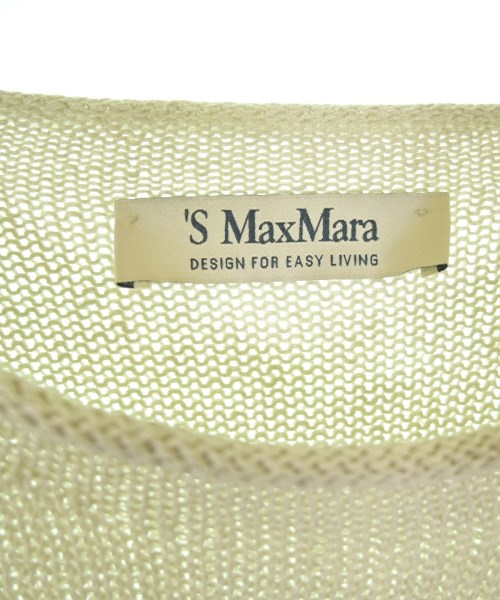 'S Max Mara（エス　マックス　マーラ）ニット・セーター ベージュ サイズ:-(L位) レディース/2200716453178