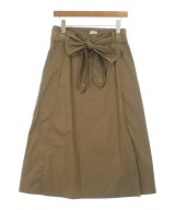'S Max Mara（エス　マックス　マーラ）ひざ丈スカート 茶 サイズ:38(S位) レディース/2200717316175