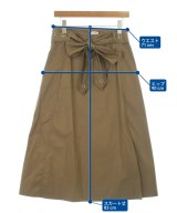 'S Max Mara（エス　マックス　マーラ）ひざ丈スカート 茶 サイズ:38(S位) レディース/2200717316175