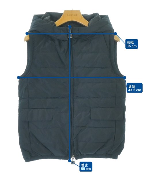 'S Max Mara（エス　マックス　マーラ）ダウンジャケット/ダウンベスト 紺 サイズ:36(XS位) レディース/2200718507022