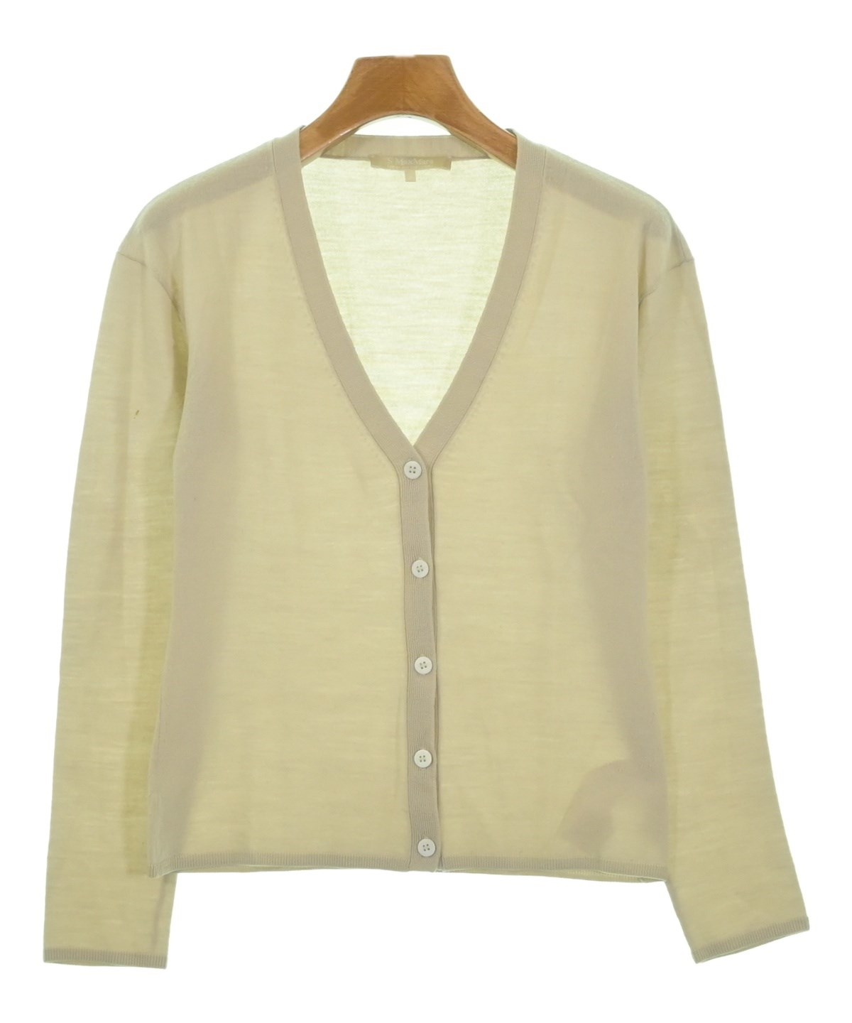 S Max Mara（エス マックス マーラ）カーディガン ベージュ サイズ:S
