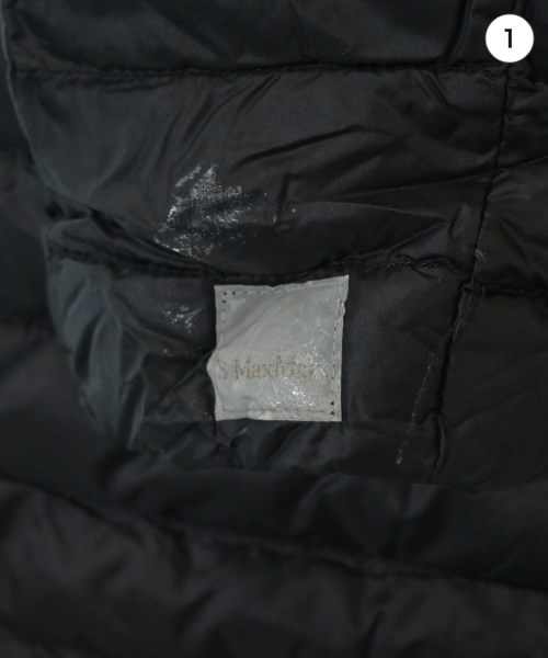 'S Max Mara（エス　マックス　マーラ）ダウンコート 黒 サイズ:38(S位) レディース/2200650947078