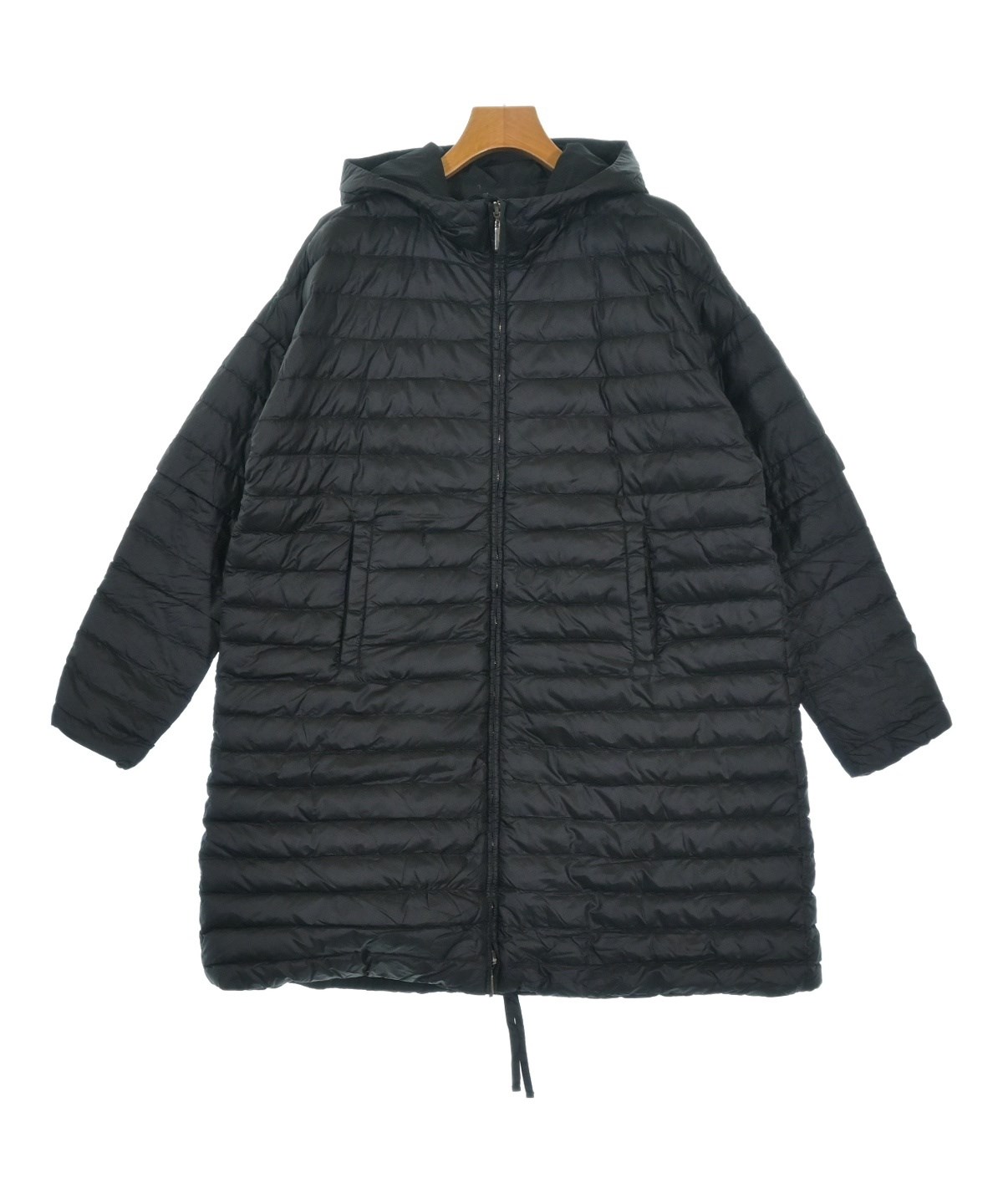 S Max Mara（エス マックス マーラ）ダウンコート 黒 サイズ:38(S位