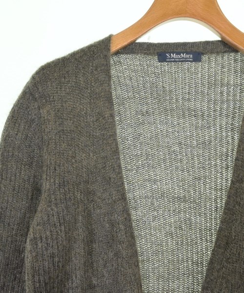 'S Max Mara（エス　マックス　マーラ）カーディガン 茶 サイズ:M レディース/2200640120139