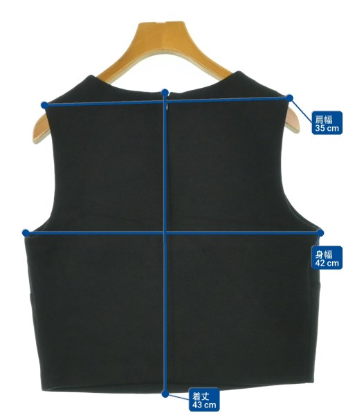 'S Max Mara（エス　マックス　マーラ）ノースリーブ 黒 サイズ:M レディース/2200706499056