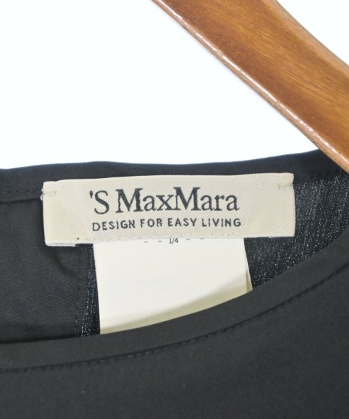'S Max Mara（エス　マックス　マーラ）ブラウス 黒 サイズ:38(S位) レディース/2200658517679