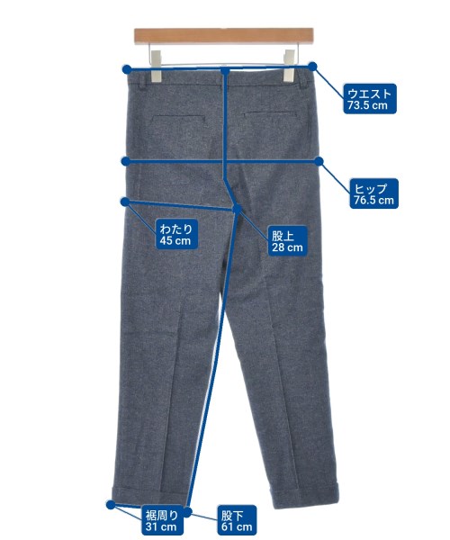 'S Max Mara（エス　マックス　マーラ）スラックス 紺 サイズ:36(XS位) レディース/2200658517778