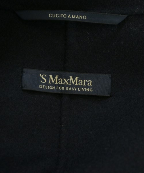 'S Max Mara（エス　マックス　マーラ）チェスターコート 紺 サイズ:42(M位) レディース/2200665010088