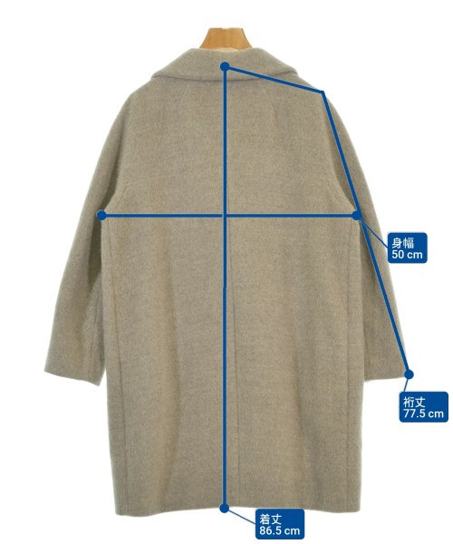 'S Max Mara（エス　マックス　マーラ）チェスターコート グレー サイズ:38(S位) レディース/2200669584011