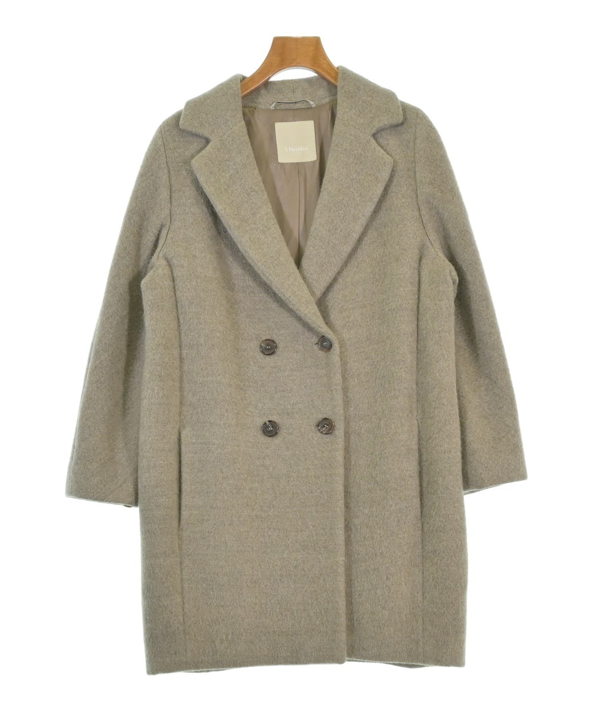 最終価格　S MaxMara グレー チェスターコート サイズ38 S Max Mara（エス マックス マーラ）チェスターコート グレー サイズ