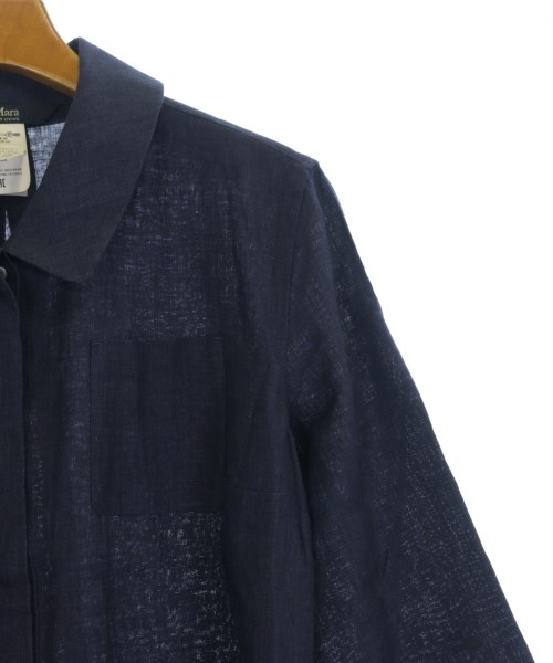 'S Max Mara（エス　マックス　マーラ）シャツワンピース 紺 サイズ:42(M位) レディース/2200729340458