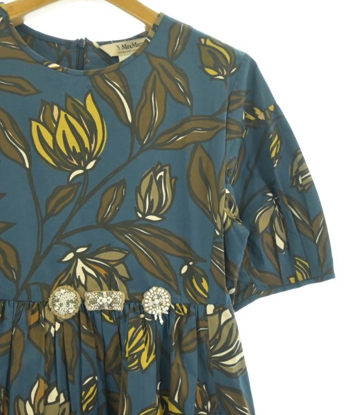 'S Max Mara（エス　マックス　マーラ）ワンピース 青 サイズ:38(S位) レディース/2200725447205