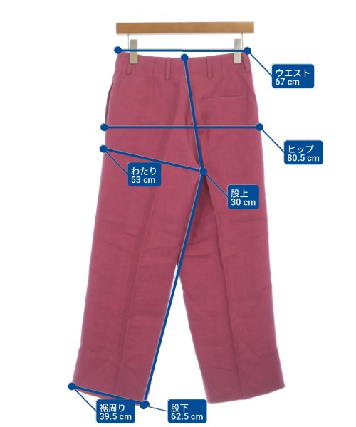 'S Max Mara（エス　マックス　マーラ）スラックス ピンク サイズ:34(XS位) レディース/2200732162351