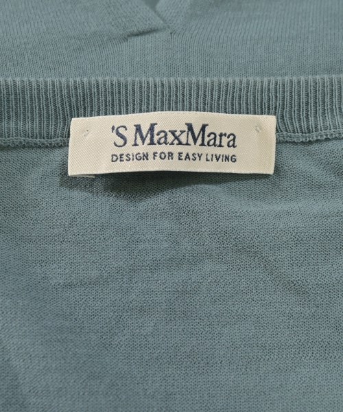 'S Max Mara（エス　マックス　マーラ）カーディガン 青 サイズ:M レディース/2200732162429