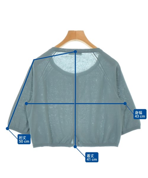 'S Max Mara（エス　マックス　マーラ）カーディガン 青 サイズ:M レディース/2200732162429
