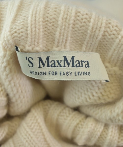 'S Max Mara（エス　マックス　マーラ）ニット・セーター ベージュ サイズ:-(L位) レディース/2200724810024
